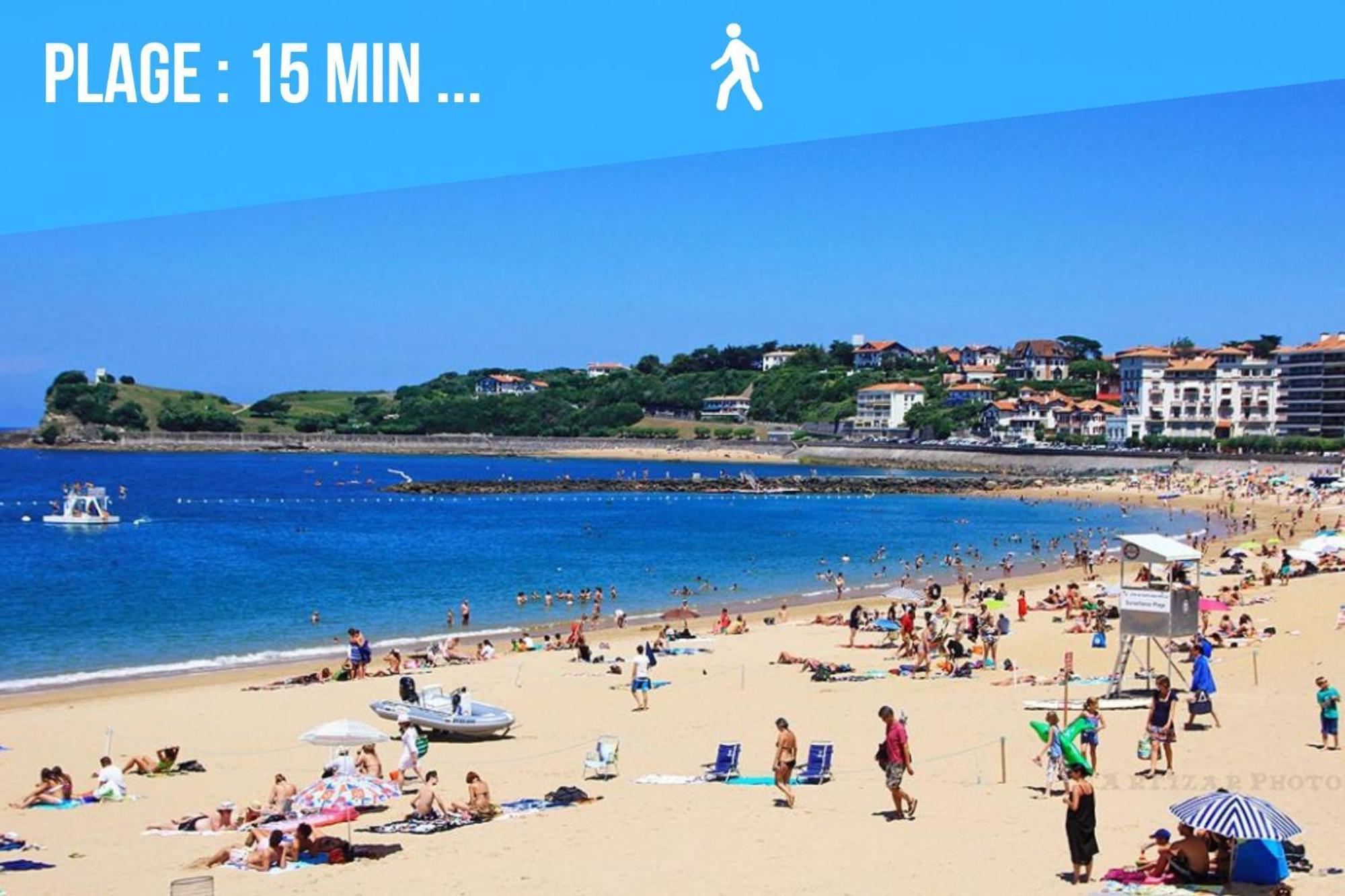 Caporizon-Baillenia-T1 Vue Montagne - Piscine St Jean De Luz Apartment Saint-Jean-de-Luz Luaran gambar